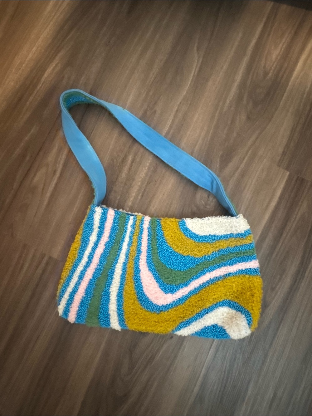 America & Beyond Beaded Tote